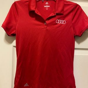 authentic Audi adidas women’s polo XS worn once
